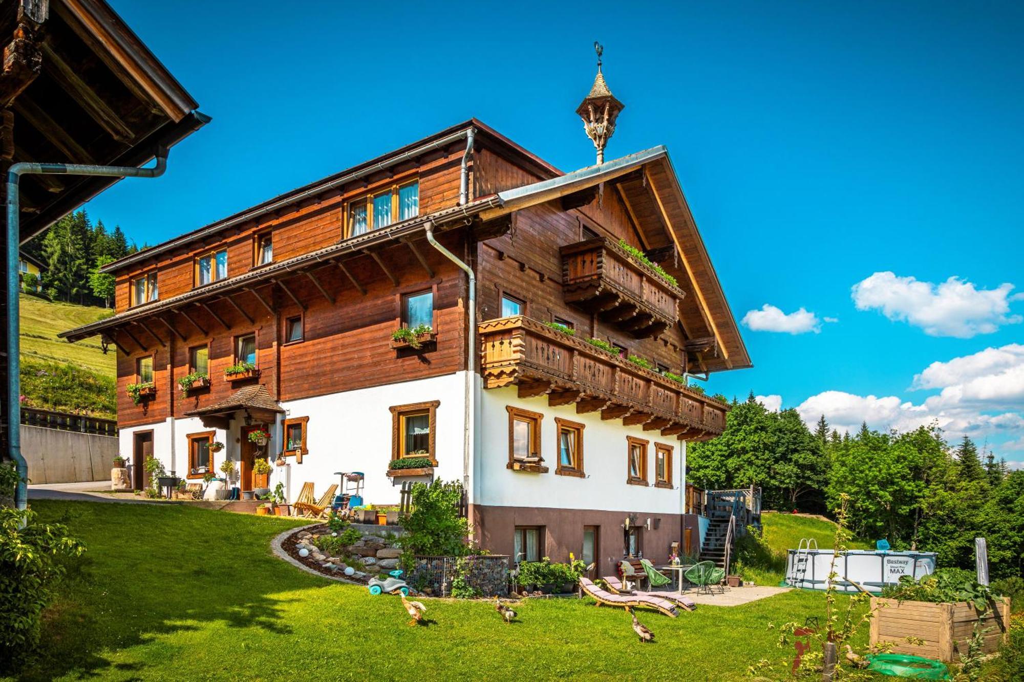 Gschwandtgut Urlaub Am Bauernhof Villa Schwemmberg Buitenkant foto